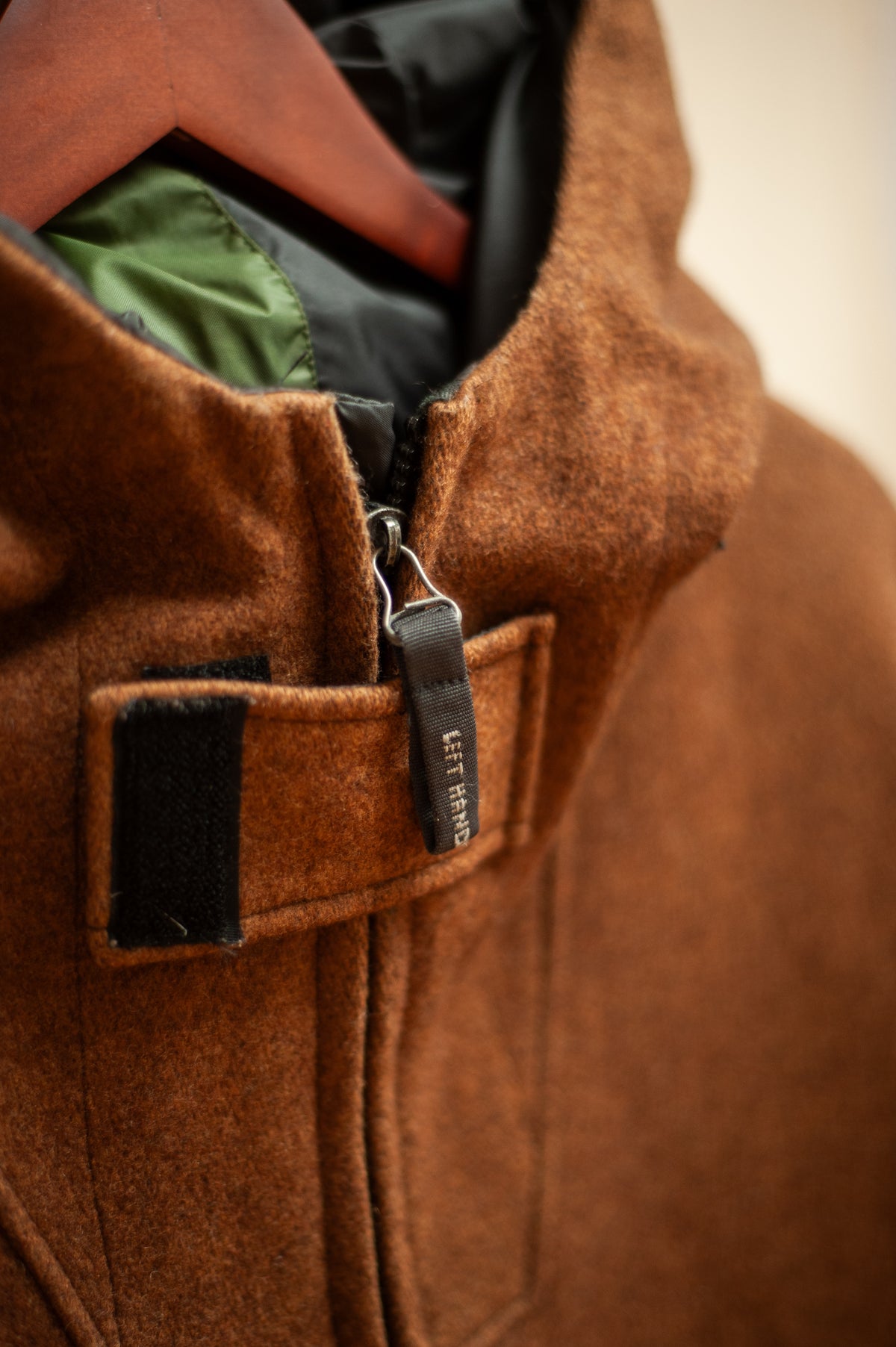 Left Hand Reversible Coat
