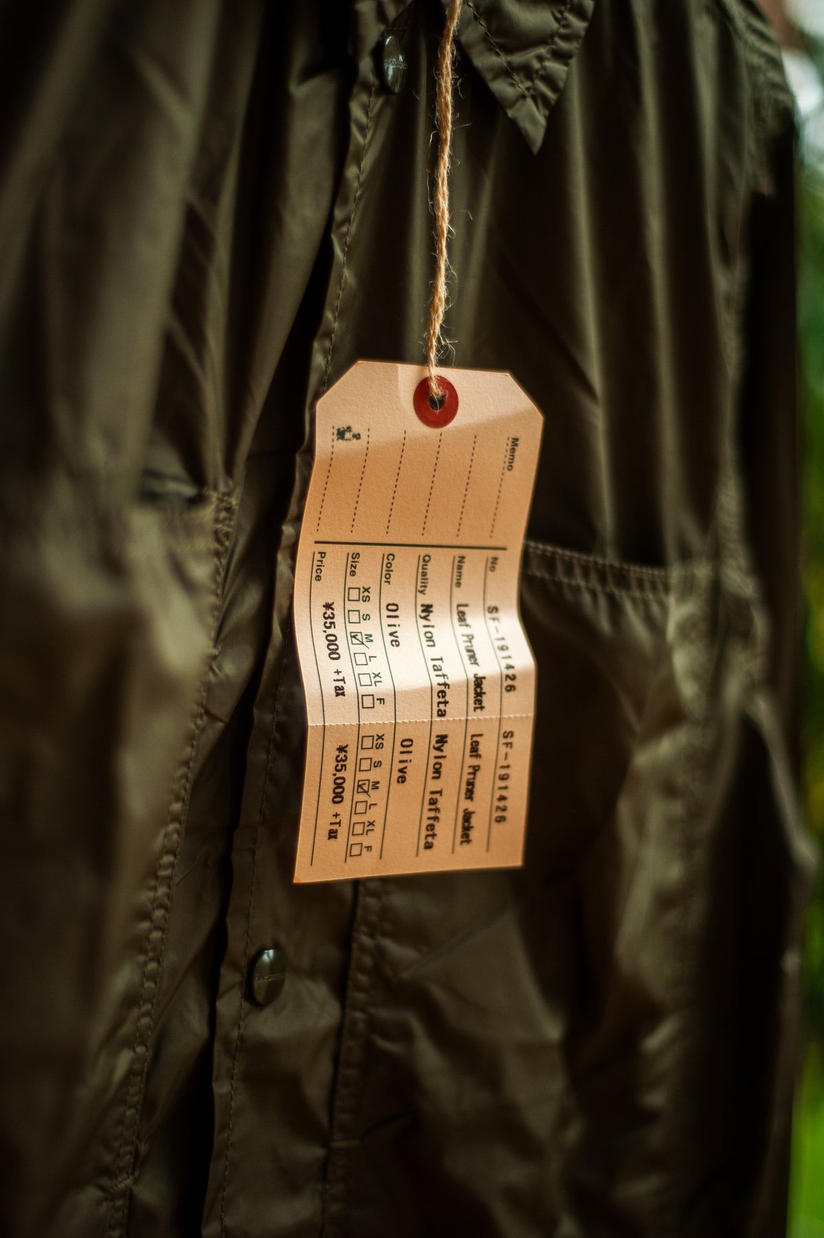 Sassafras Pruner Leaf Jacket